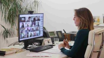 La alcaldesa de Alcorcón ha participado en el pleno del Observatorio Estatal de Violencia sobre la Mujer