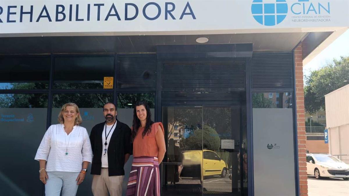 Isabel Ruiz Maldonado ha visitado el Centro Integral de Atención Neurorehabilitadora