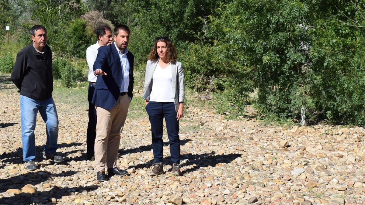 Durante la visita a el Paraje natural de Las Islillas 