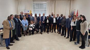 Una comitiva formada por 8 miembros de distintos sectores públicos de Angola se reunió en Griñón con los representantes de la Mancomunidad de Servicios del Suroeste