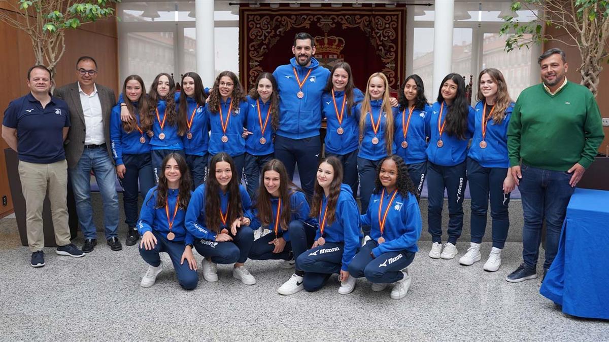 El Junior masculino quedó tercero en el torneo celebrado este fin de semana en Soria, mientras que el Infantil A masculino y femenino fueron segundo y tercero de España