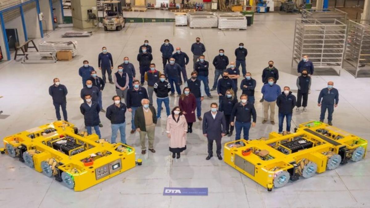 DTA es la primera empresa a nivel mundial especializada en el diseño y fabricación de sistemas de transporte para movimientos de carga de interior de fábrica