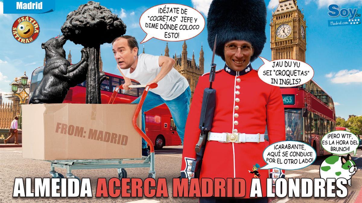 El alcalde de Madrid recibe a más de 50 miembros de la Asociación de Alcaldes de Londres