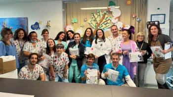 Se trata de una iniciativa de la Fundación Theodora que busca hacer más agradable la estancia en el centro