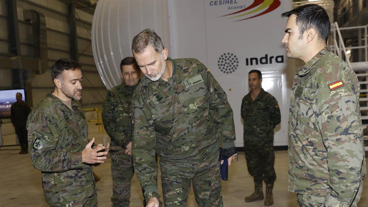 Con motivo del 50º aniversario, la base de Colmenar Viejo ha contado con su cortesía