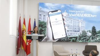 Maíllo ha presentado hoy esta nueva herramienta que ofrece recomendaciones y planes personalizados con información procedente del portal esMADRID.com  
