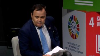 El alcalde de Coslada y vicepresidente de la Red de Entidades Locales participa de la V Asamblea para la Agenda 2030