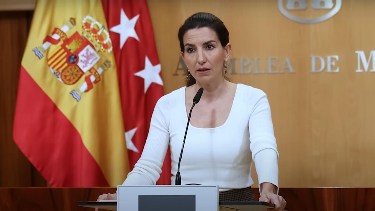 La portavoz de VOX habla sobre el voto irregular en el Pleno del pasado jueves en la Asamblea de Madrid