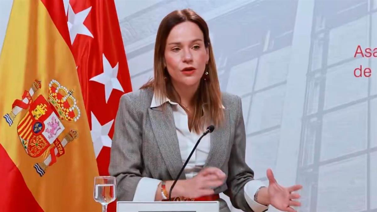 Isabel Pérez reacciona a los anuncios de la presidenta de la Comunidad de Madrid