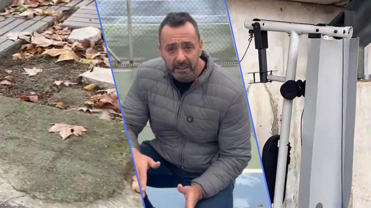 La formación reclama una actuación inmediata de mantenimiento y reparación en las instalaciones deportivas