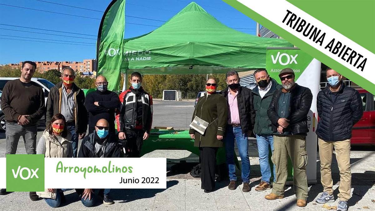 VOX Arroyomolinos no nos ha enviado su tribuna este mes 