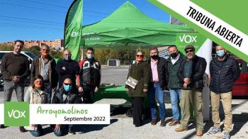 VOX Arroyomolinos no nos ha enviado su tribuna este mes