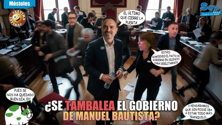 ¿Se tambalea el gobierno de PP y VOX en Móstoles?
