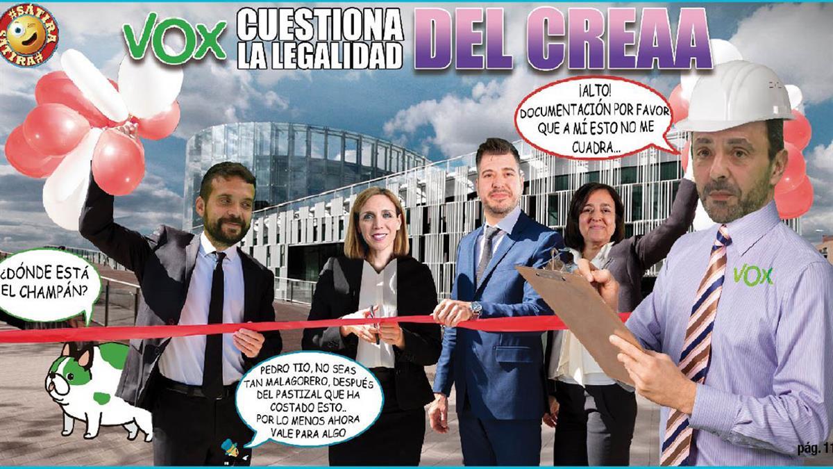 La formación asegura que el edificio "no consta en el Registro de la propiedad ni en el Catastro" 