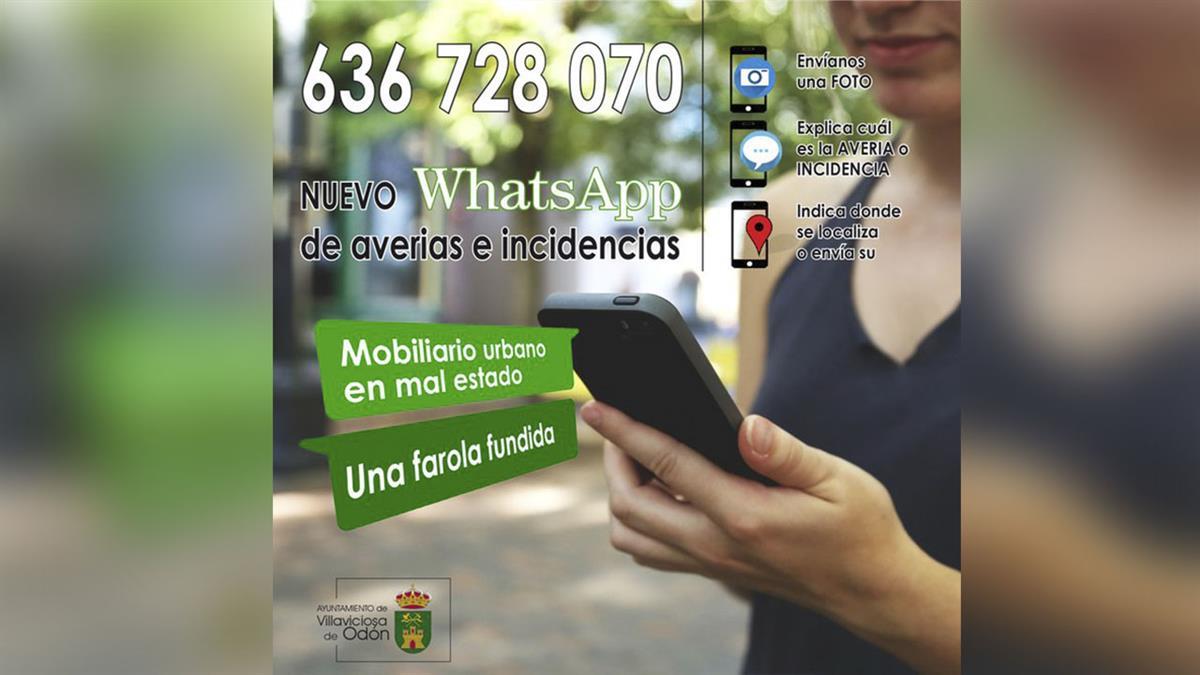 Está disponible en el número de teléfono 636 728 070