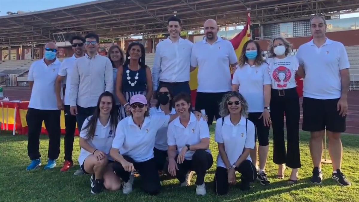 La alcaldesa ha presidido el acto en el Estado Municipal 'El Deleite'