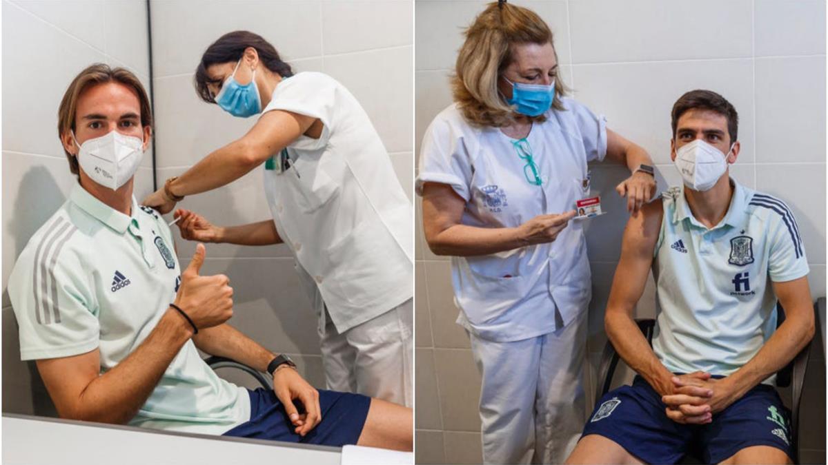 Han recibido en la mañana de este viernes la primera y única dosis de Janssen