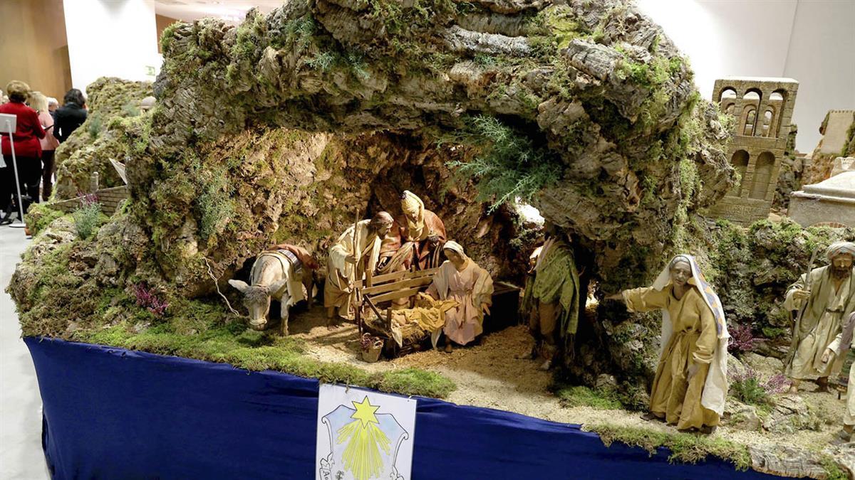 La virgen María es la protagonistas de este Belén