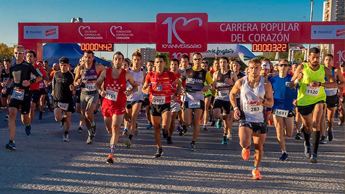 La Fundación Española del Corazón organiza la décima edición con la vuelta de las carreras infantiles 