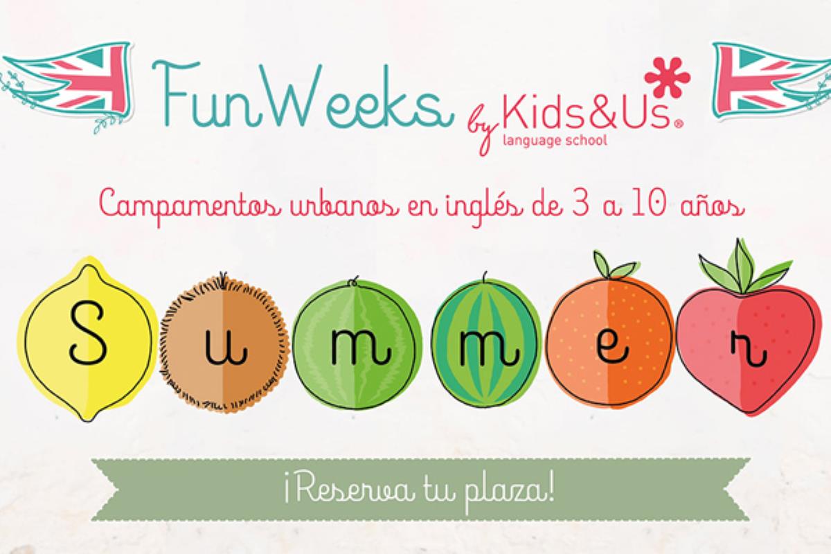 Se trata de campamentos urbanos en inglés para niños y niñas de entre 3 y 10 años