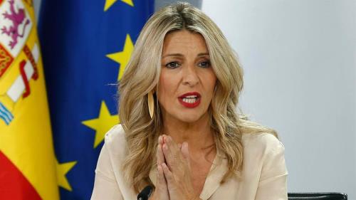 Yolanda Díaz se despide