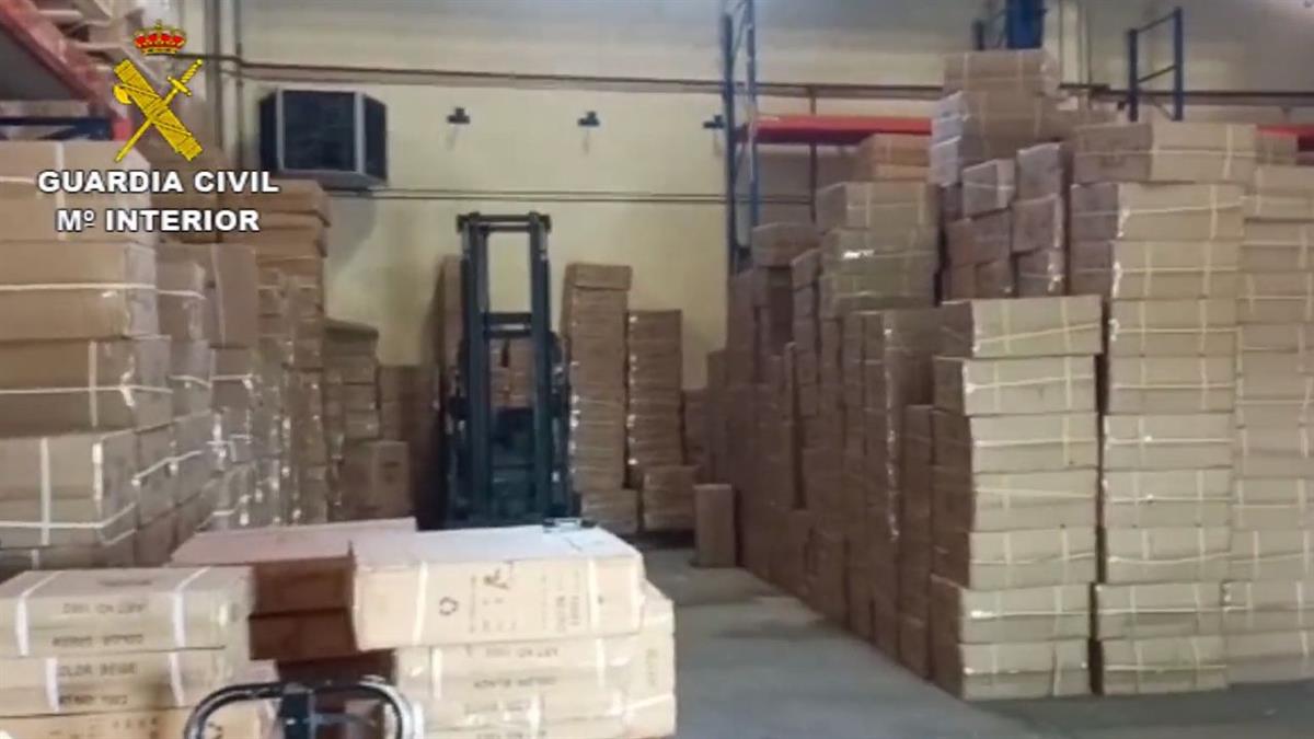 Además, se han incautado otras 6.000 en Elche, San Adrià del Besòs y Madrid Ciudad