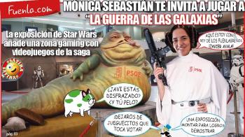 La exposición sobre Star Wars incorpora una zona gaming para completar la inmersión de los visitantes en esta histórica saga. 