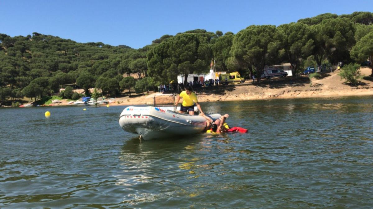 La playa fluvial de Virgen de la Nueva es la única que tiene Bandera Azul 