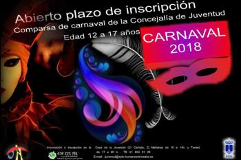 Ya está abierto el plazo de inscripción para participar en la comparsa de la Concejalía de Juventud 