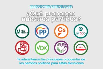Los candidatos a la alcaldía de los principales partidos comparten con los lectores de Soyde. algunas de sus principales propuestas para la próxima legislatura 2019-2023