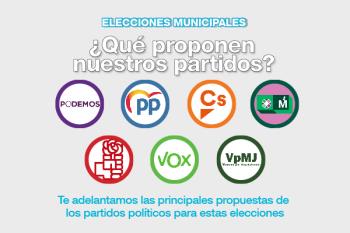 Los candidatos a la alcaldía de los principales partidos comparten con los lectores de Soyde. algunas de sus principales propuestas para la próxima legislatura 2019-2023