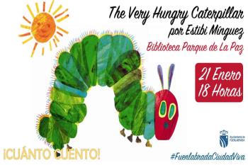‘The very hungry carterpillar’ se cuela en la Biblioteca Parque de la Paz
