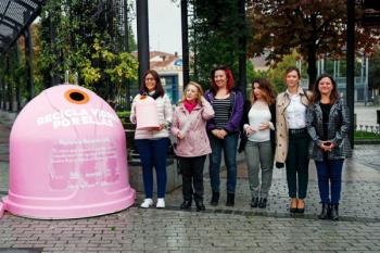 Con motivo del Día Mundial del Cáncer de Mama, la ciudad contará con 4 iglús rosas de vidrio para contribuir a la lucha
