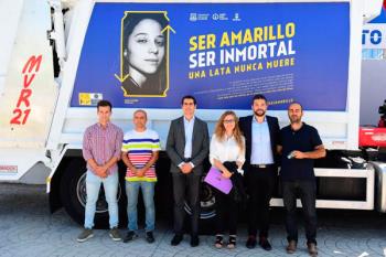 El AD Alcorcón y ESMASA se unen en una campaña para mejorar la gestión de envases en el estadio