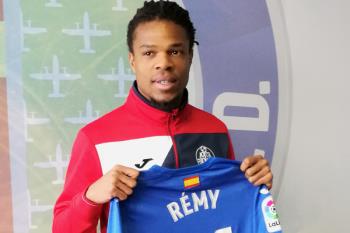 El Getafe presenta a su nuevo refuerzo invernal, el delantero francés Loïc Remy