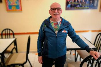 A sus 81 años uno de los deportistas más ilustres de Getafe, Francisco González 