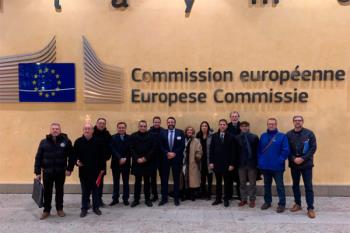 Sanfer y Bruselas estrechan lazos por la ‘reindustrialización’ del Corredor del Henares